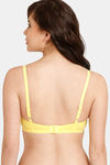 Rosaline Padded Non-Wired Medium Coverage T-Shirt Bra - Aspen Gold — thumbnail 2